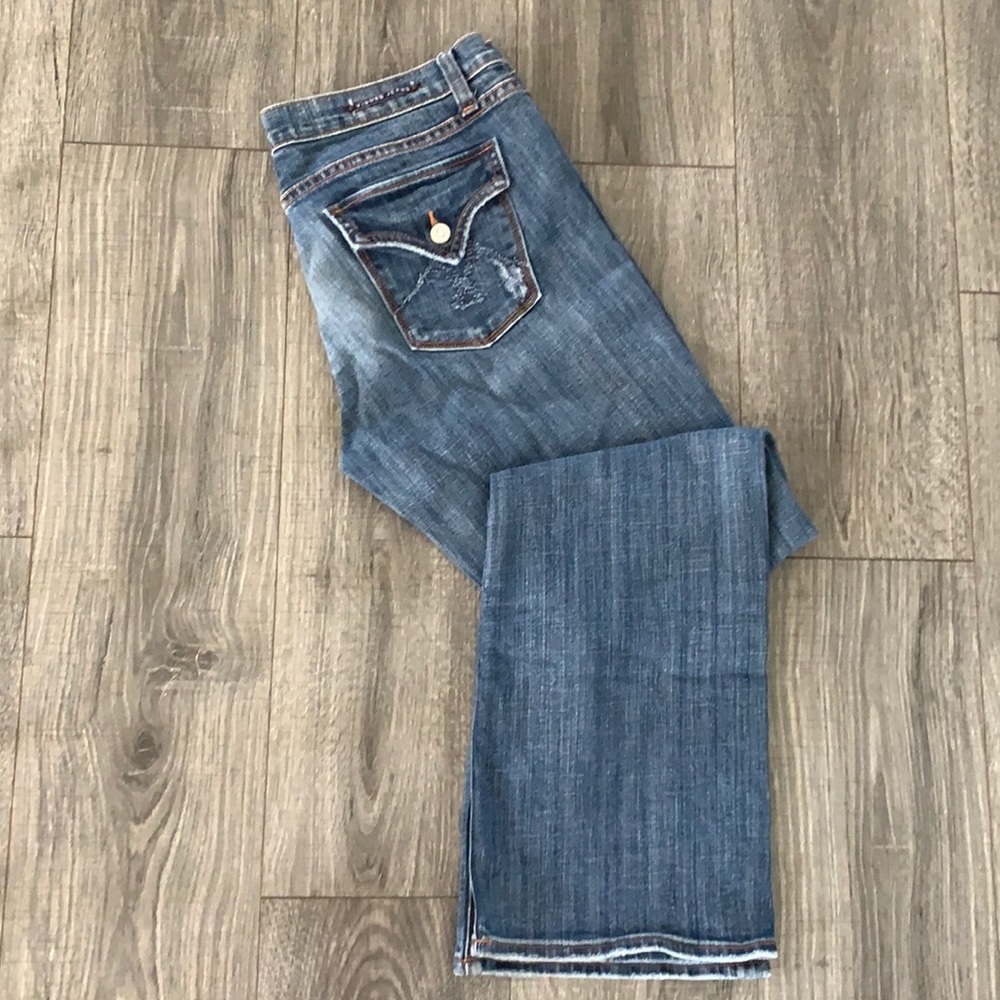 Vintage Vigoss Low-Rise Bootcut Denim Jeans